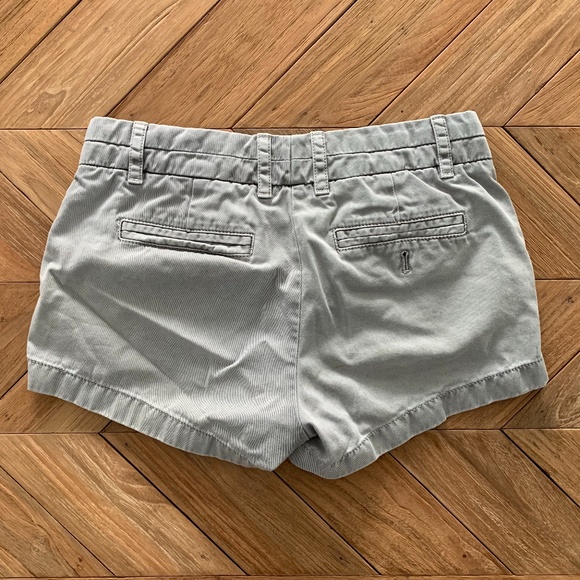 J. Crew Gray Chino Shorts - Picture 2 of 6